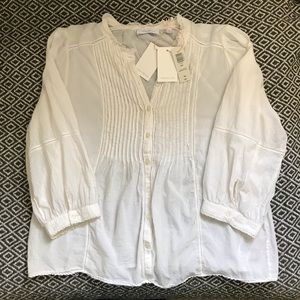 Aritzia Little Moon Emy Blouse Shirt